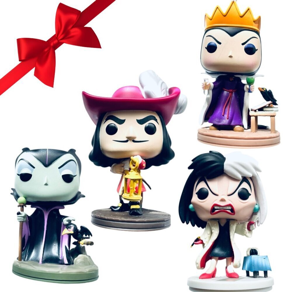 🖤 LOT of 4 Funko Pop! Disney Villains 🖤
